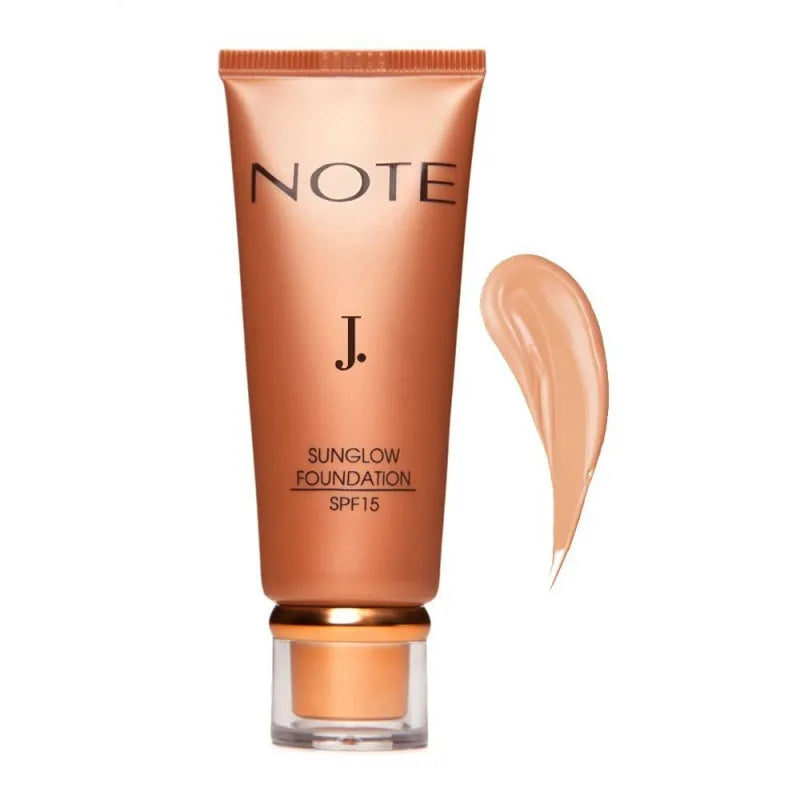 j. note sunglow foundation, 10, spf 15, with vitamin e main image