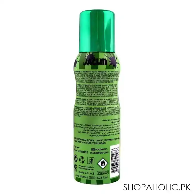 jaclin ben 10 perfume body spray, for kids, 125ml image2