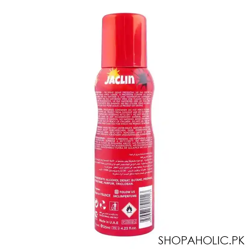 jaclin incredibles perfume body spray, for kids, 125ml image2