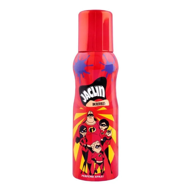 jaclin incredibles perfume body spray, for kids, 125ml main image