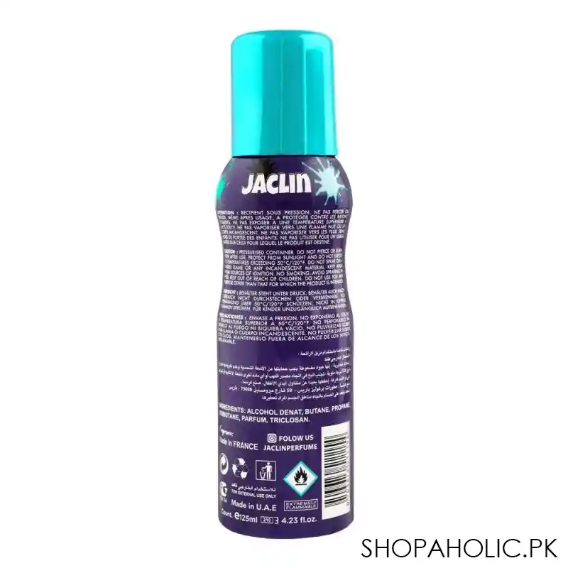 jaclin mike & sulley perfume body spray, for kids, 125ml image2