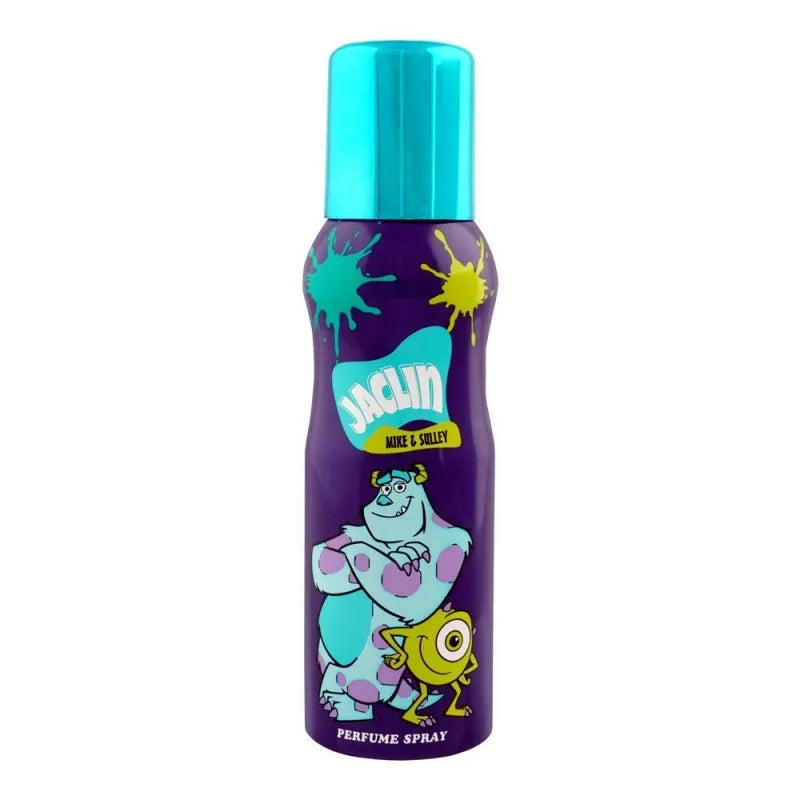 jaclin mike & sulley perfume body spray, for kids, 125ml main image