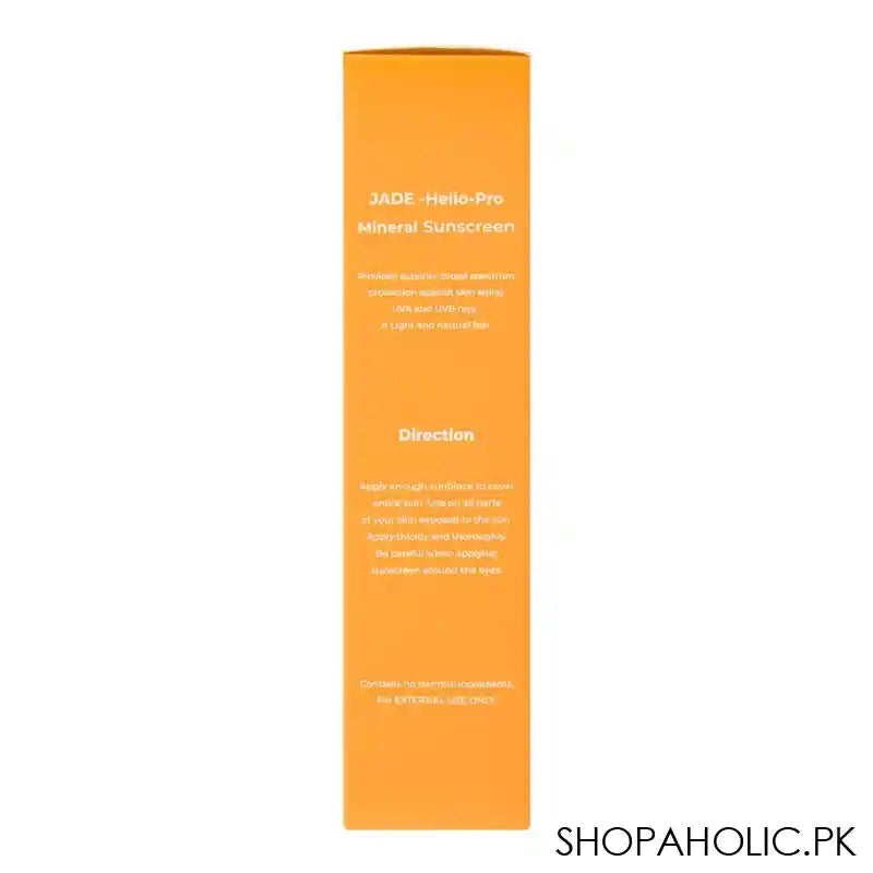 Jade Hyaluronic Acid Helio-Pro SPF50 Mineral Sunscreen, 50ml - Image 3