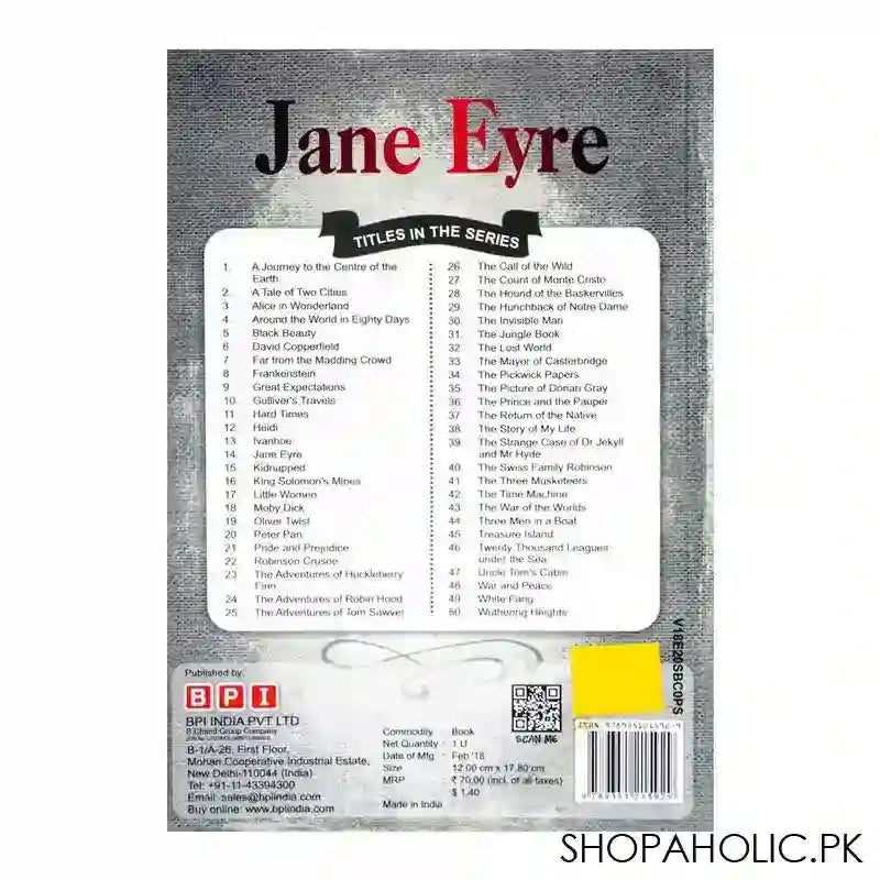 Jane Eyre, Book Charlotte Bronte - Image 2