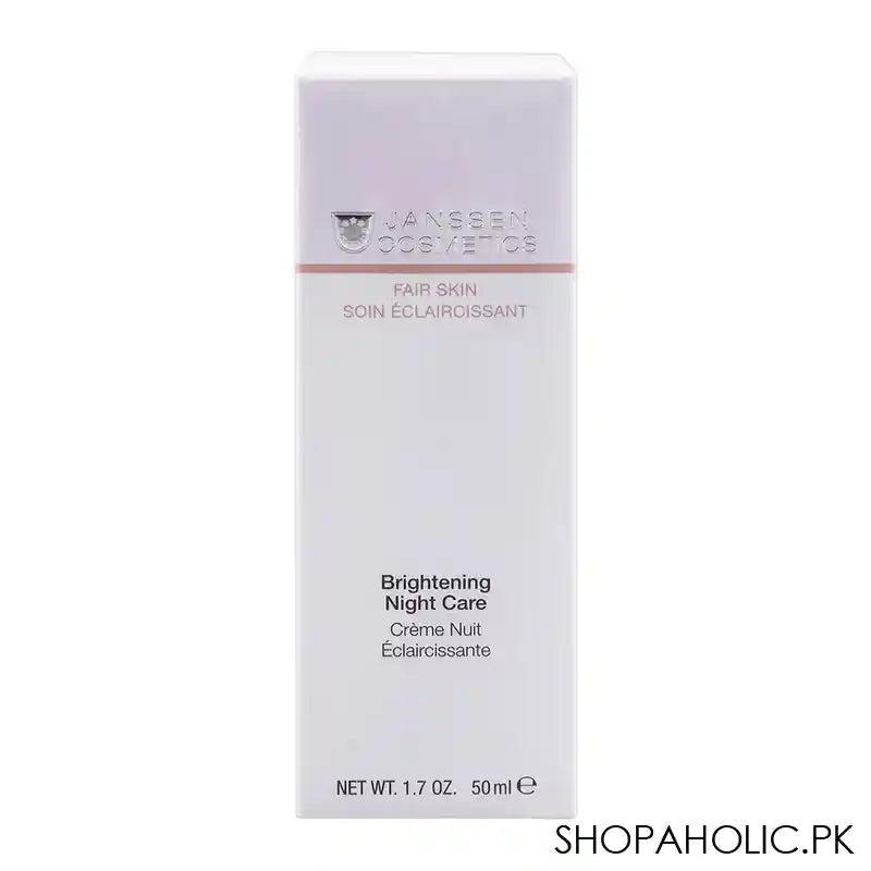 Janssen Cosmetics Brightening Night Care Cream, 50ml - Main Image