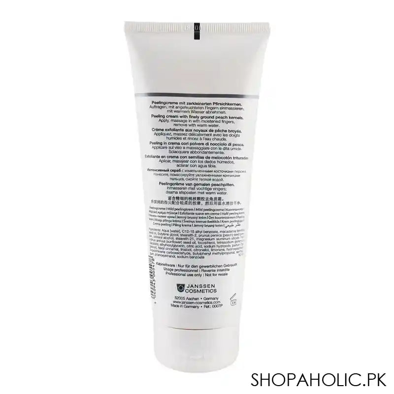 Janssen Cosmetics Demanding Skin Intensive Face Scrub 200ml - Image 2