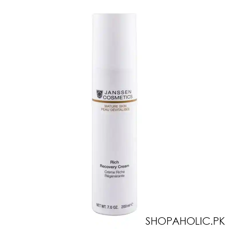 janssen cosmetics rich recovery cream, 200ml main image