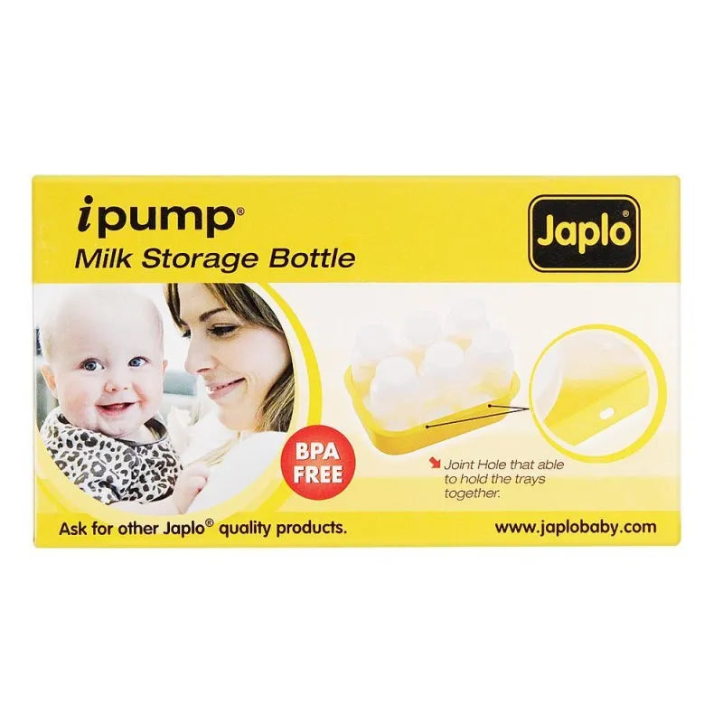 japlo milk storage bottles, 6 pack image3