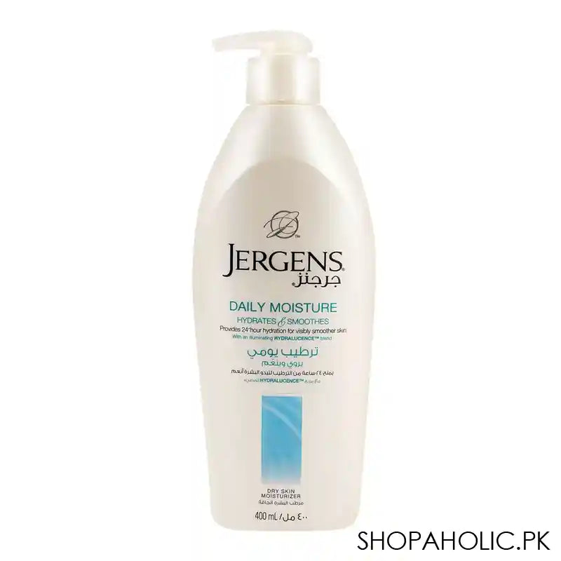 Jergens Daily Moisture Dry Skin Moisturizer 400ml - Main Image