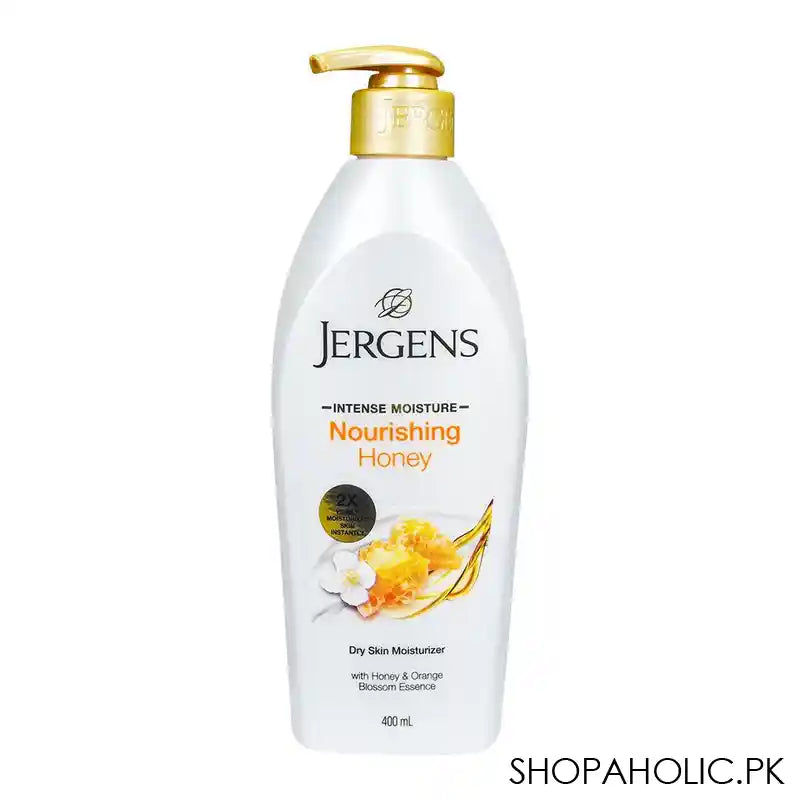 Jergens Nourishing Honey Body Lotion, 400ml - Main Image