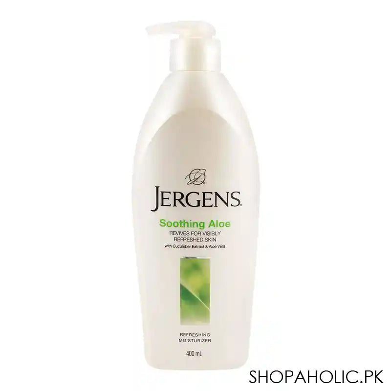 Jergens Soothing Aloe Refreshing Moisturizer 400ml - Main Image