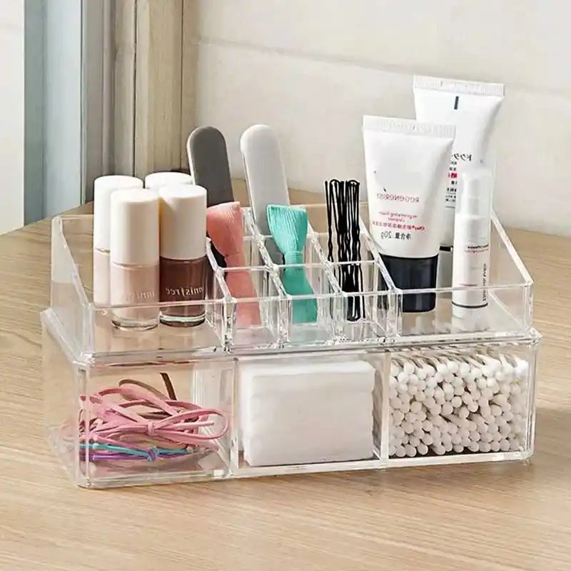 Jewelry and Cosmetic Dual Organizer