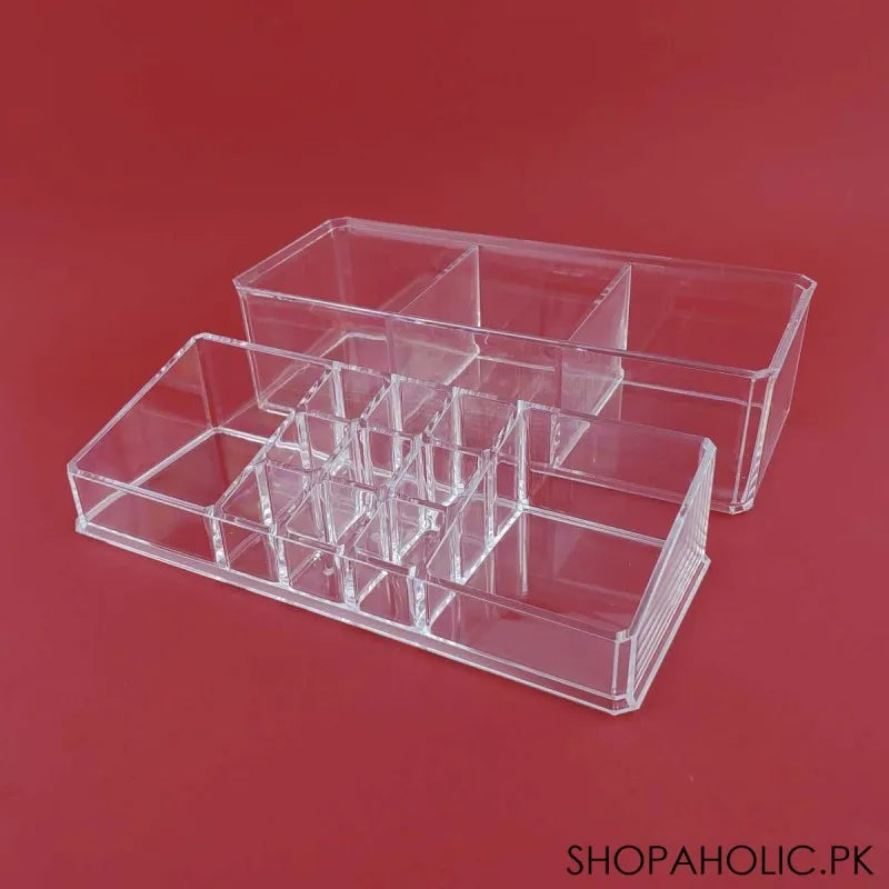 jewelry and cosmetic dual organizer image2