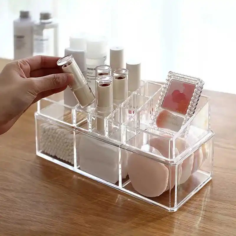 Jewelry and Cosmetic Dual Organizer