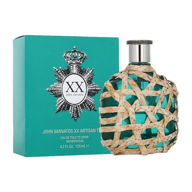 john varvatos xx artisan teal eau de toilette, for men, 125ml main image