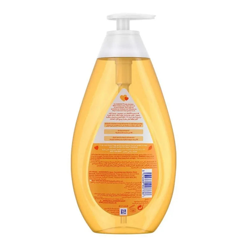 johnson's as gentle to eye as pure water 0% alcohol baby shampoo, uae, 750ml image2