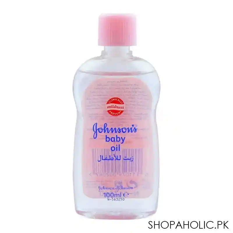 johnson's baby oil, 100ml main image