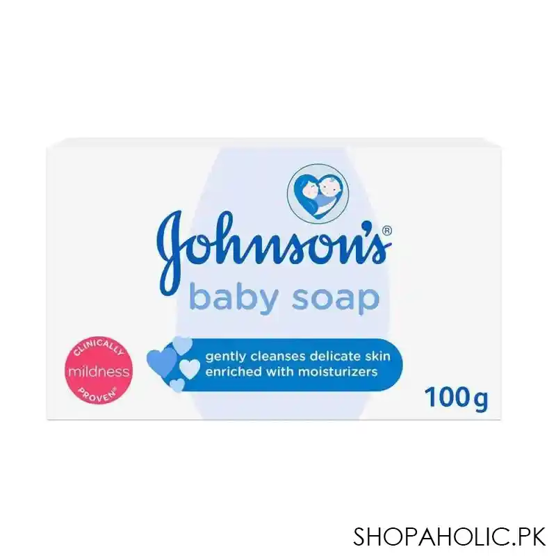 johnson's baby soap, 100g main image