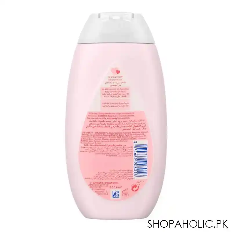 johnson's baby soft lotion, with coconut oil, 300ml image3