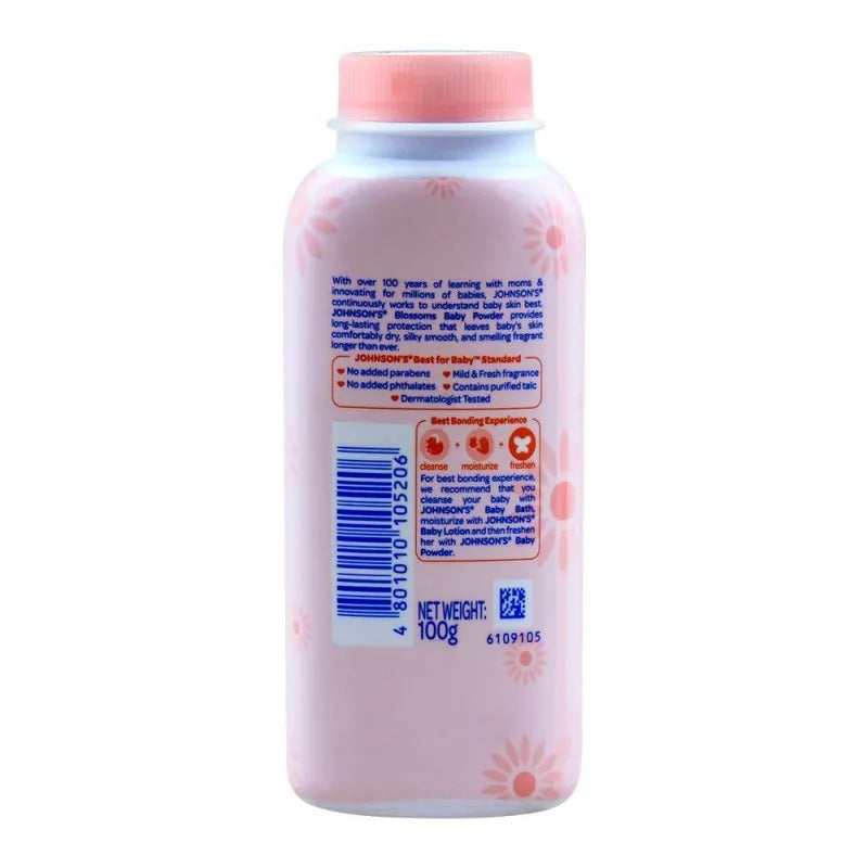 johnson's blossoms baby powder, 100g image3