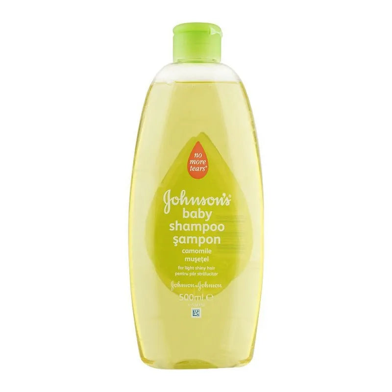 johnson's camomile baby shampoo, 500ml, italy main image