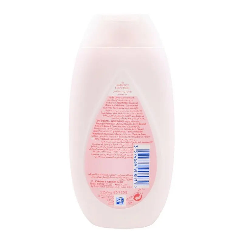 johnson's soft baby lotion, with coconut oil, paraben free, 200ml image3