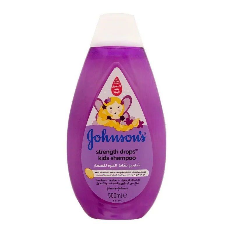 johnson's strength drops kids shampoo, 500ml image2