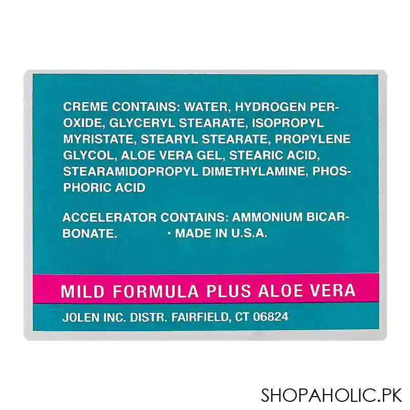 Jolen Creme Bleach Aloe Vera, 28g - Image 2