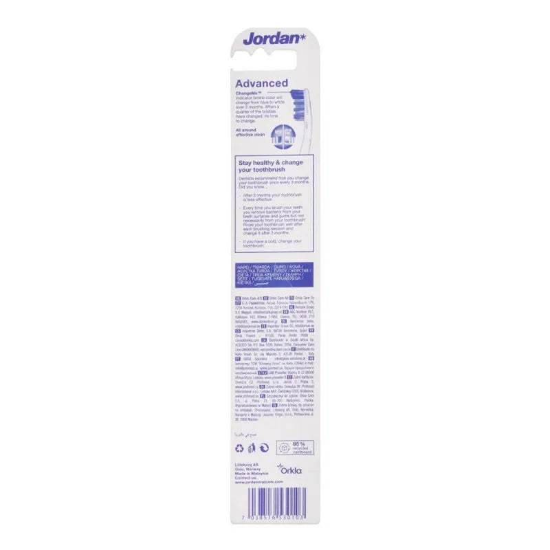 jordan advanced change me toothbrush hard, 10267 image2