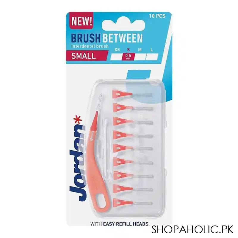 Jordan Brush Between Interdental Brush, Small, 0.5mm, 10-Pack - Image 4