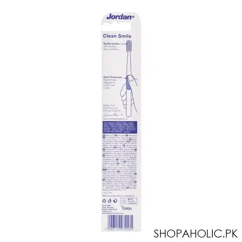 jordan clean smile toothbrush soft, 10249 image2