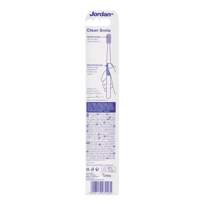 jordan clean smile toothbrush soft, 10249 image2