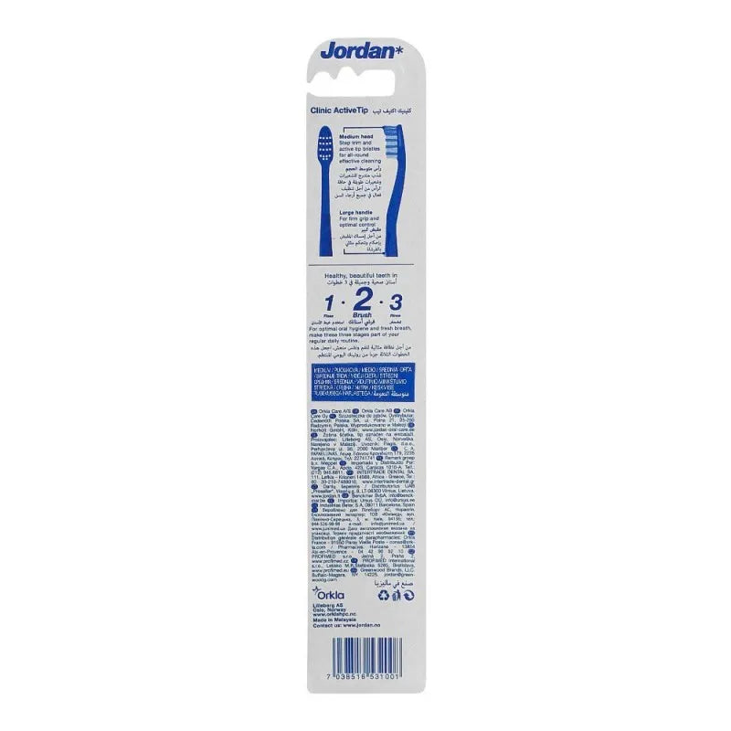 jordan clinic active tip toothbrush, medium image2