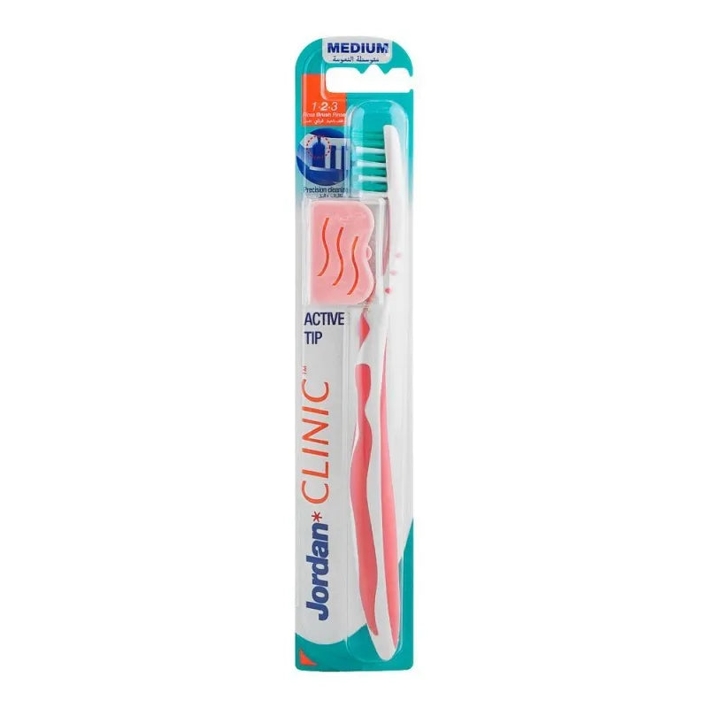 jordan clinic active tip toothbrush, medium main image