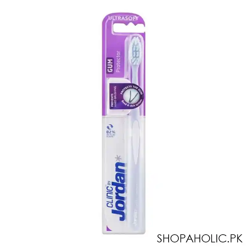 jordan clinic gum protector toothbrush, ultra soft main image