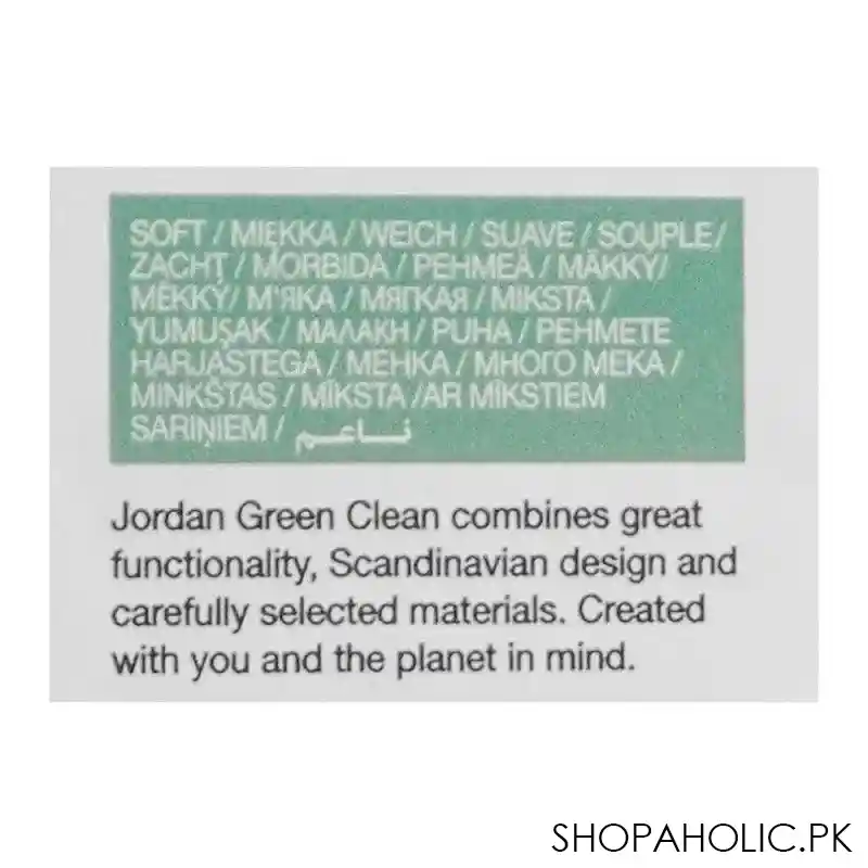 jordan green clean toothbrush, soft, 2 pack image3