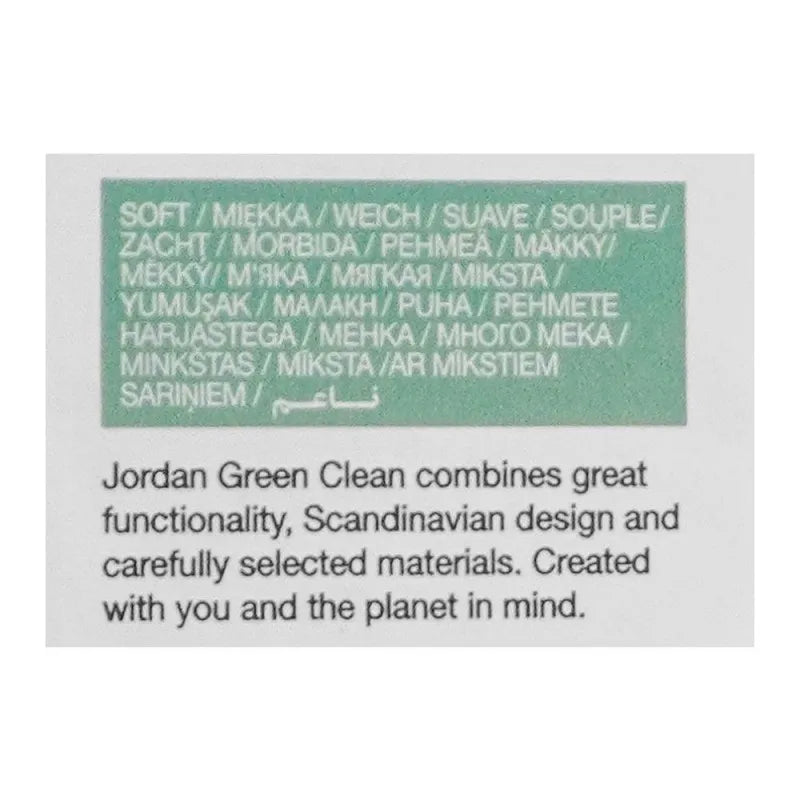 jordan green clean toothbrush, soft, 2 pack image3