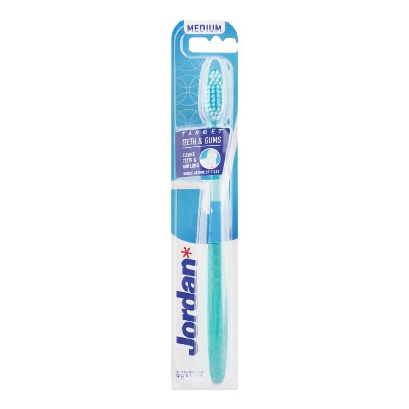 jordan target teeth & gums toothbrush medium, 10242 main image