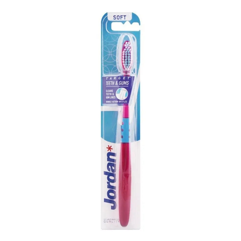 jordan target teeth & gums toothbrush soft, 10243 main image