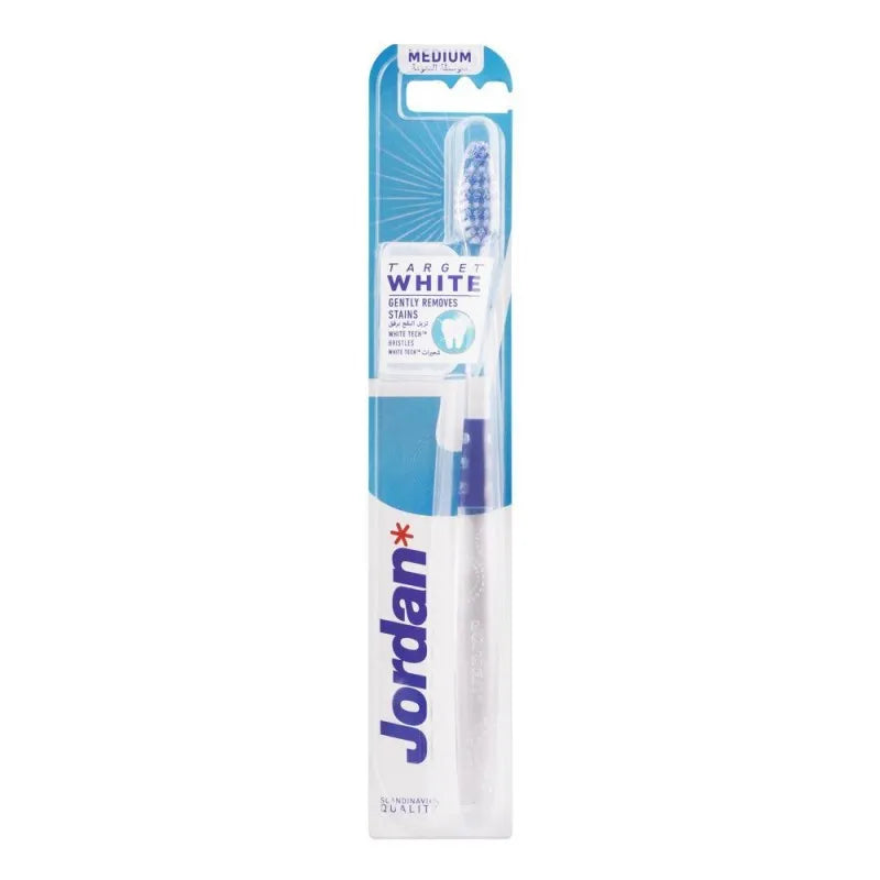 jordan target white toothbrush medium, 10244 main image