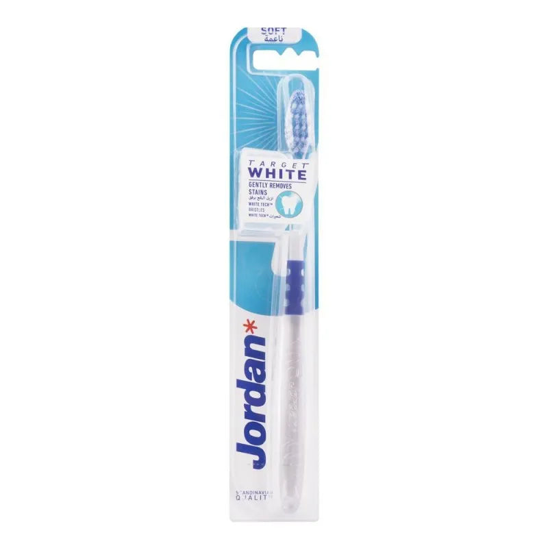 jordan target white toothbrush soft, 10245 main image