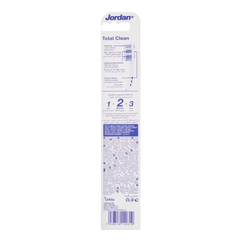 jordan whote mouth total clean toothbrush soft, 10227 image2