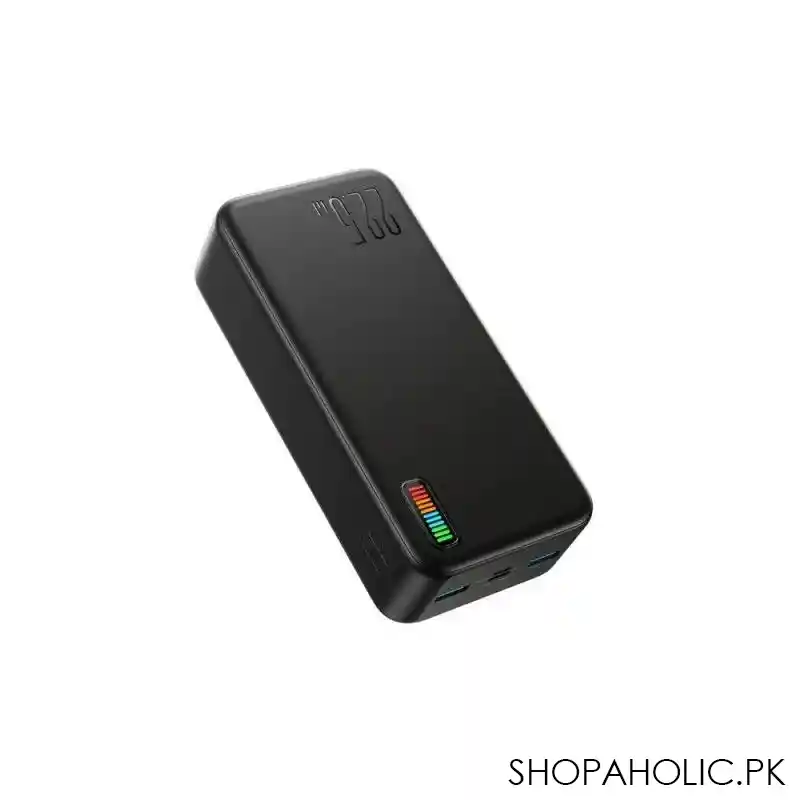 joyroom 22.5w fast charging 30000 mah power bank, black, jr qp196 main image