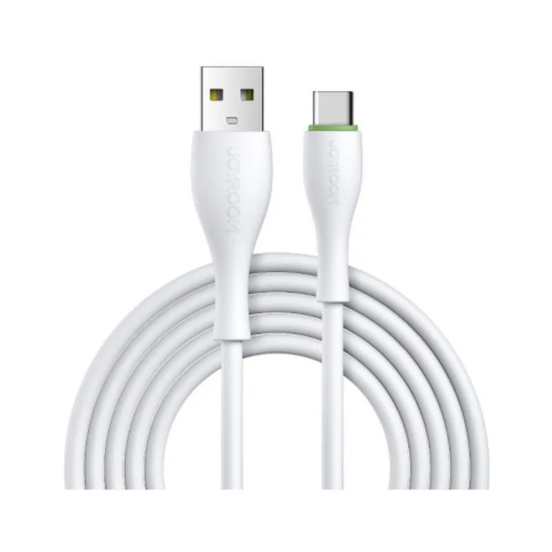 joyroom bowling type c data cable, 1m, s 1030m8, white main image