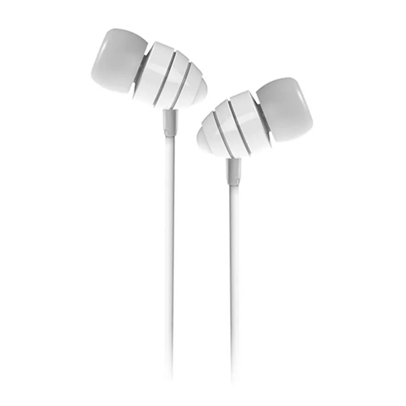 joyroom conch wired music earphone, white, jr el112 main image