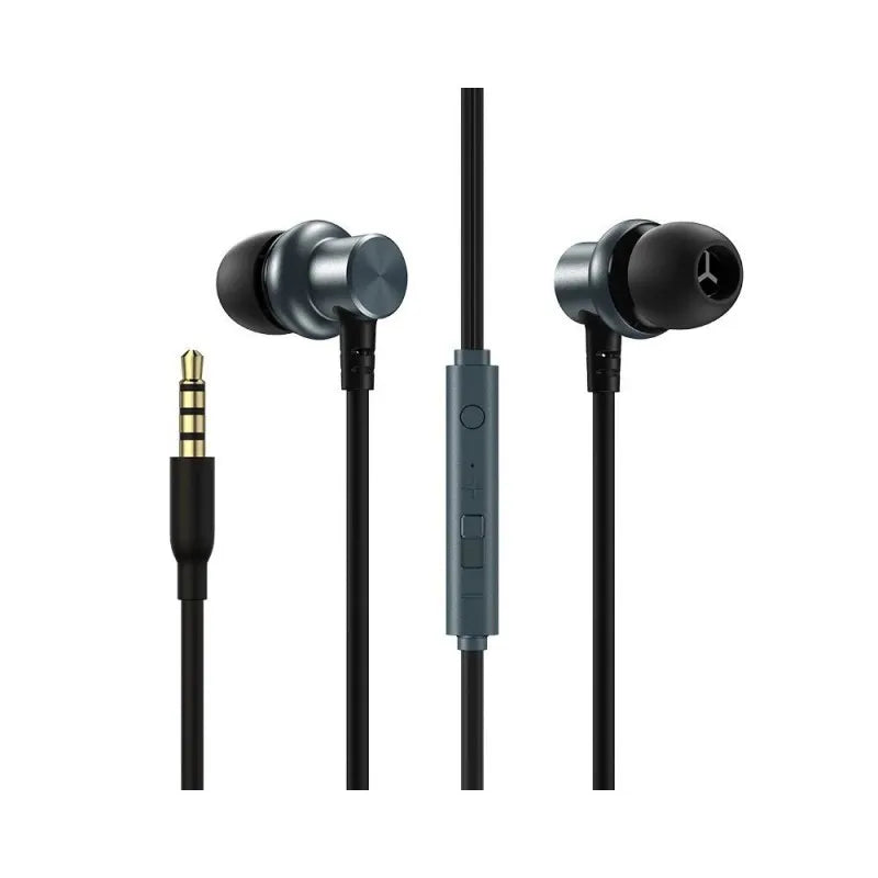 joyroom in ear wired control earphone, black, jr el115 main image