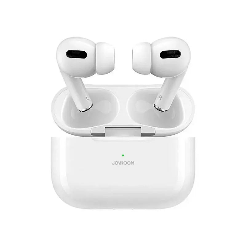 joyroom tws active noise cancelling anc earbuds, white, jr t03s pro main image