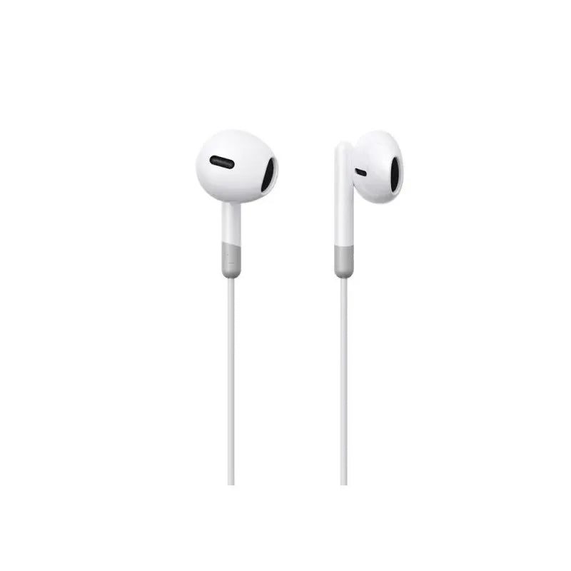 joyroom wired series half in ear earphones, white, jr ew01 main image