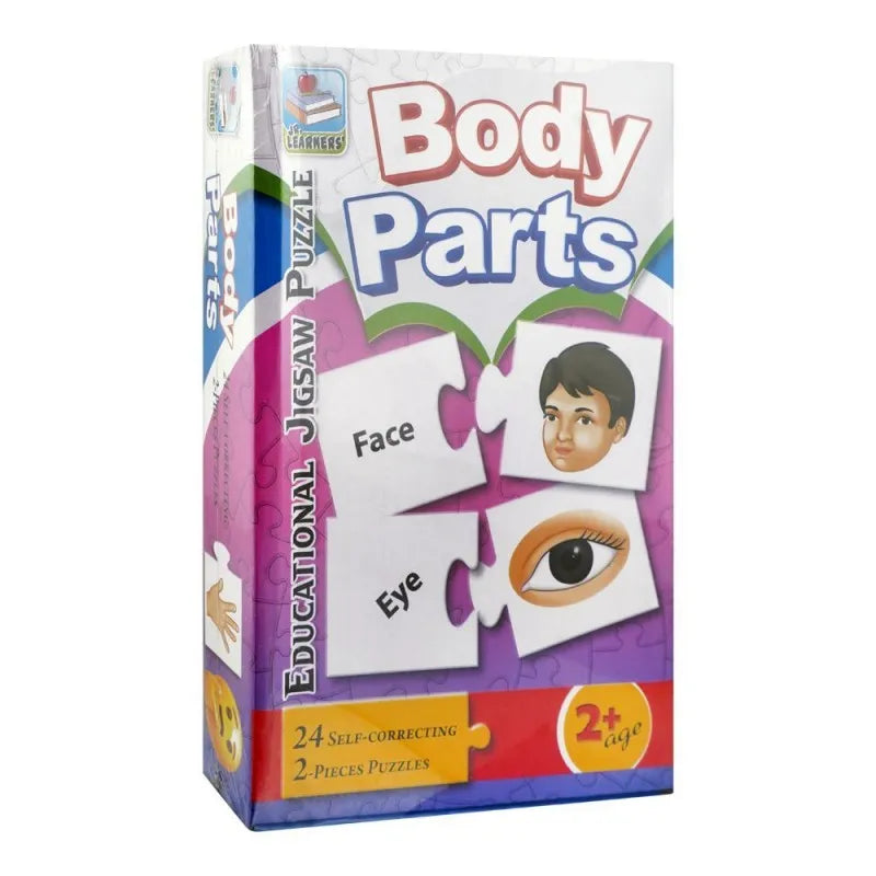 jr. learners educational jigsaw puzzle, for 2+ years, body parts, 229 2396 main image