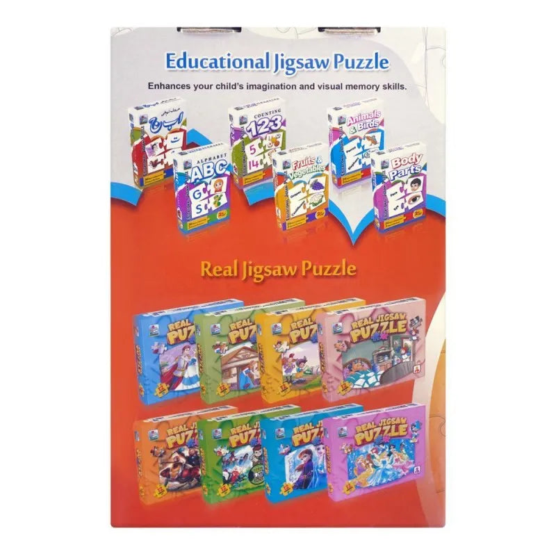 jr. learners educational jigsaw puzzle, for 2+ years, fruits & vegetables, 229 2394 image2